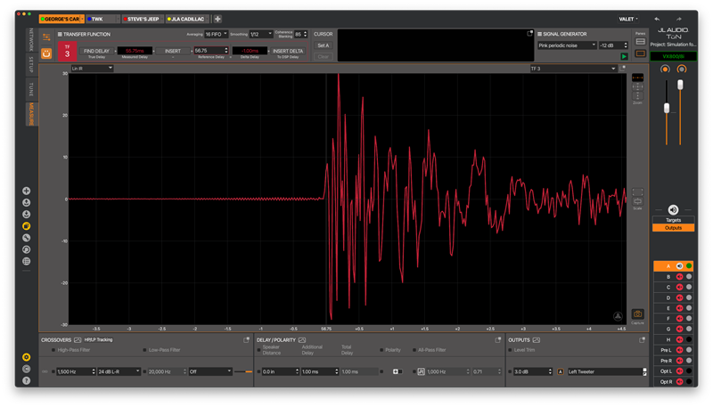 alignment with reference delay