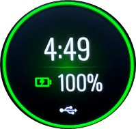 watch charging screen