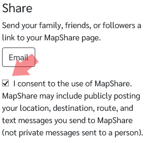 Image of Consent Checkbox Explore Site