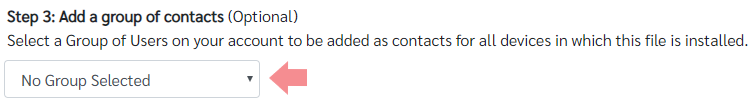 Image of Contact Group Professional Account