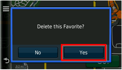 dezl 560 yes delete