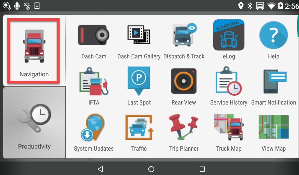 dezlCam 785 Nav apps