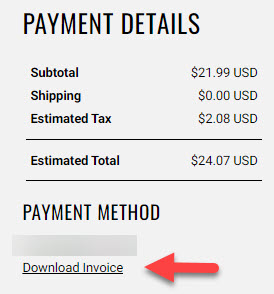 download invoice