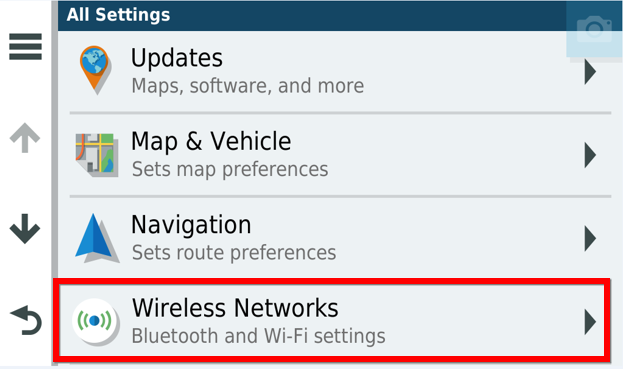 drivesmart 65 wireless networks