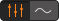 Graphical or Parametric EQ Modes Symbol