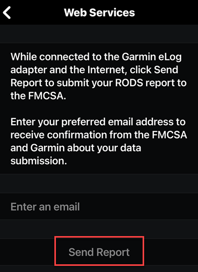eLog Send Report