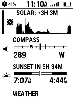 Widget for Solar