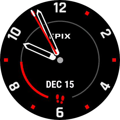 epix watch face example 10 touch