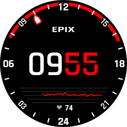 epix watch face example 4