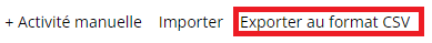 exporter CSV