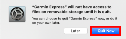 Garmin Express not Detecting on Mac Catalina 10.15 and Newer | Garmin Customer Support