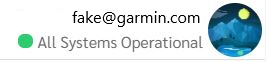 System Status Message When Logged in on Explore Site