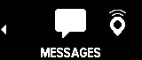 inReach Messenger Plus Messages Page