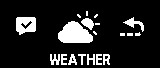 inReach Messenger Plus Weather Page