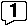 Message Bubble With the Number One