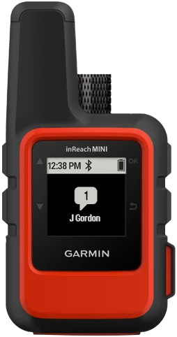 inReach Mini Home Screen