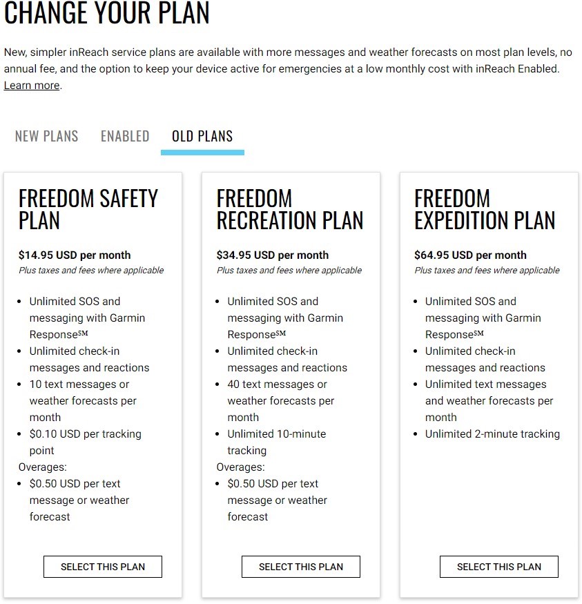 Plan Selection