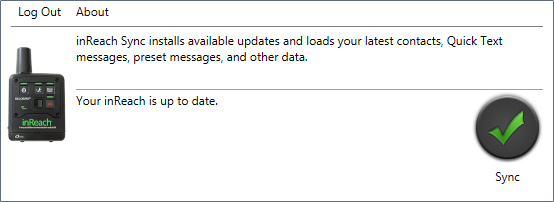inReach Sync Program Updates Completed