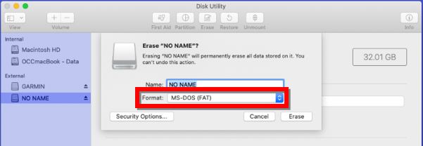 Formatting a microSD/SD Memory Card | Garmin Support