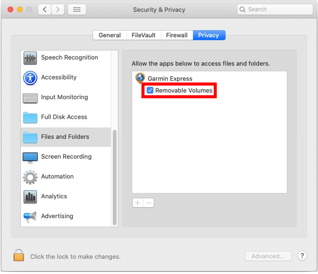 Express Not Devices on Newer Mac OS | Garmin Customer Support