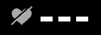 line through grey heart with three horizontal lines
