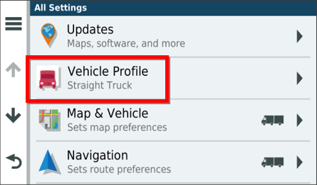 otr700 vehicle profile