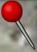 red pin