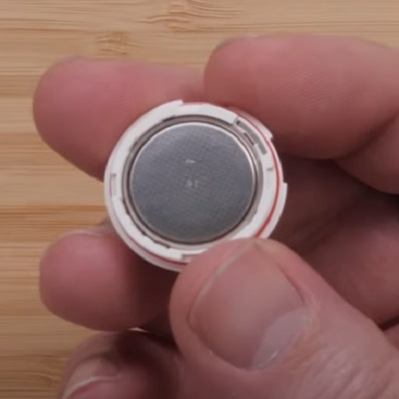 battery reinserted into case