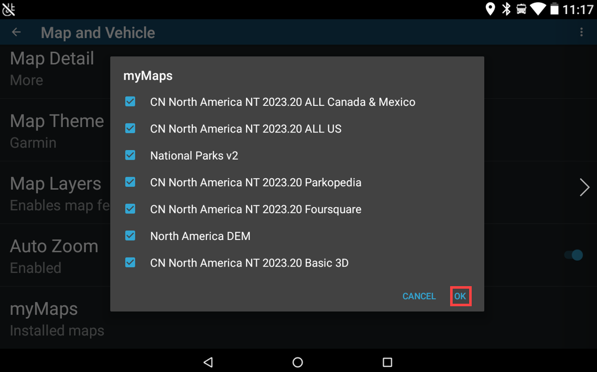 No detailed maps were found on this device" or "Map data is not available" Error Message on an Automotive Device | Garmin Support