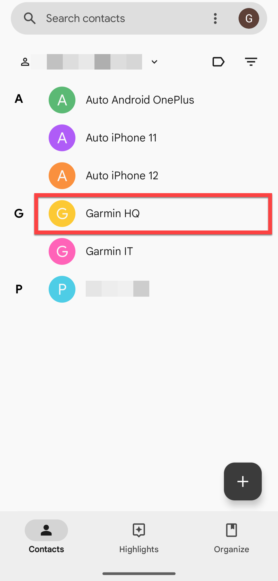 Select contact android Select contact android