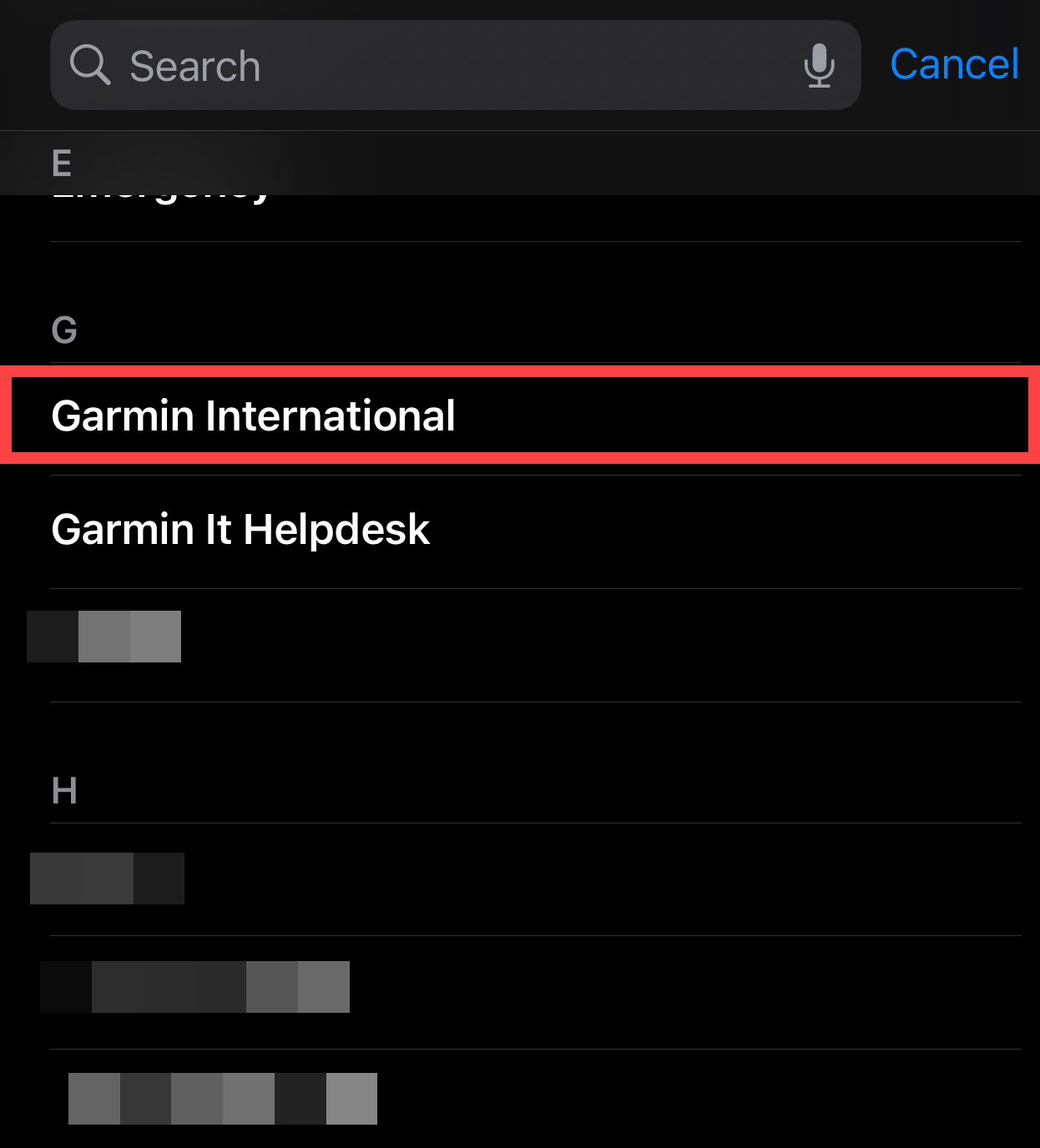 Select contact Iphone Select contact Iphone