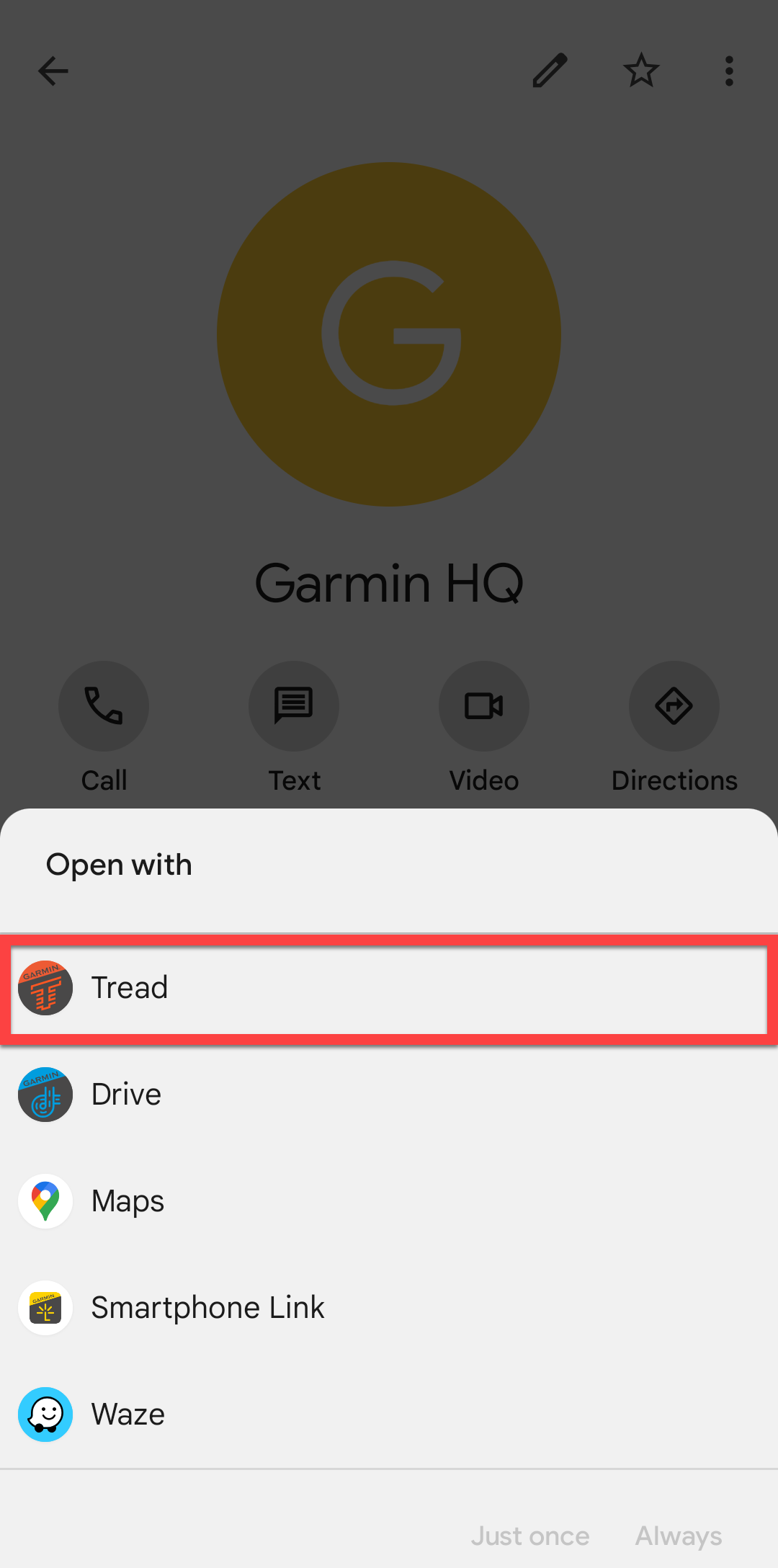 Select tread android Select tread android