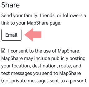 Image of Share Options Explore Website