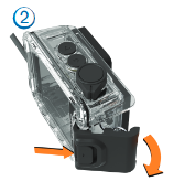 VIRB ultra 30 powered case step 2
