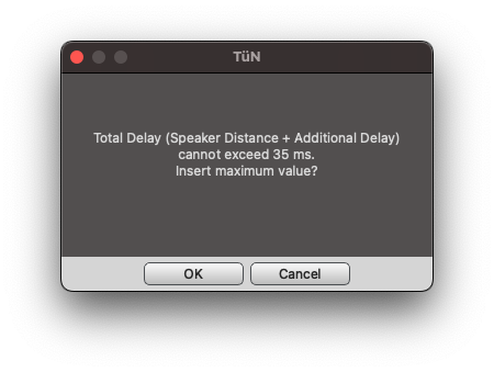 true delay finder error 2