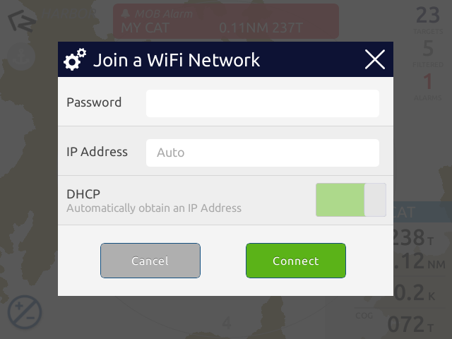 Joining Wi-Fi Network