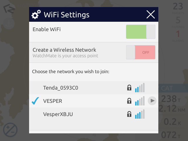 Vesper Wi-Fi Client