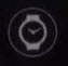 Watch icon with a circle around it