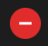 Red circle with a minus side inside