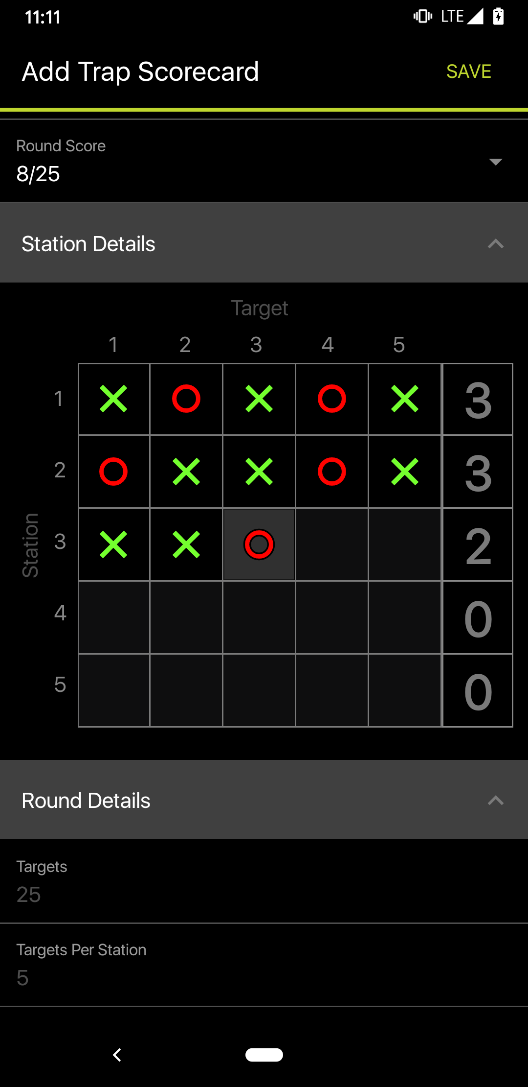 Xero S App Shot Details section