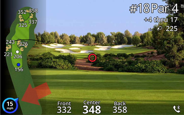 Red Arrow Pointing to the Lower-Left