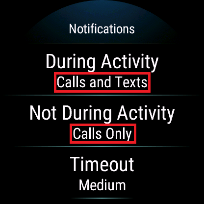 Garmin phone call notification hot sale