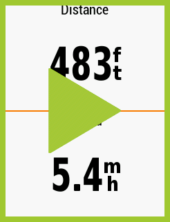 What Is the Blue Flashing Triangle on the Screen of My