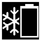 Battery Too Cold to Charge Screen Icon