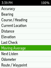 Moving Average Highlighted
