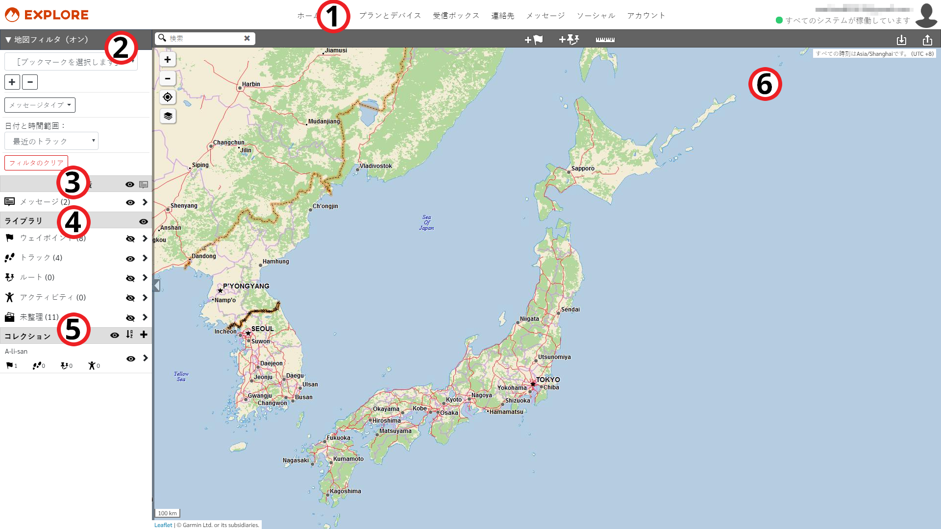 Exploreウェブサイトの『地図』タブのスタートガイド | Garmin