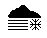 Freezing Fog Weather Icon