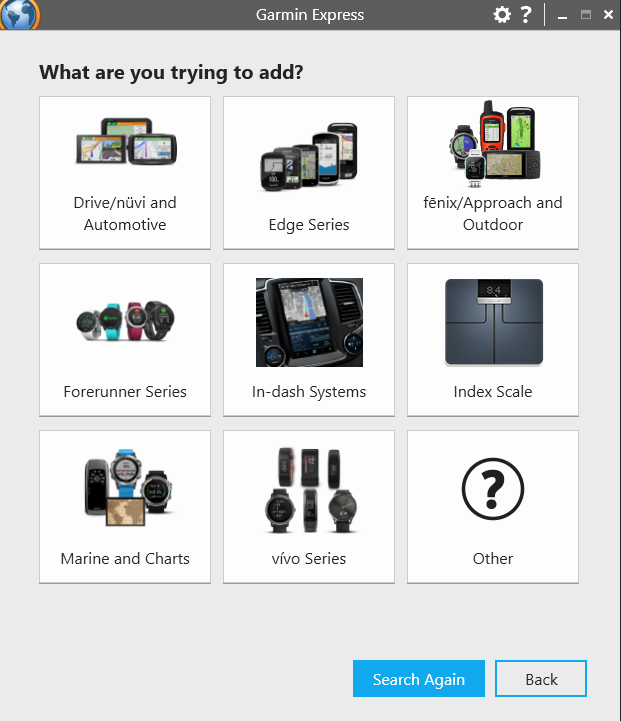 My Forerunner or Garmin Swim Watch is Not Found by Garmin Express