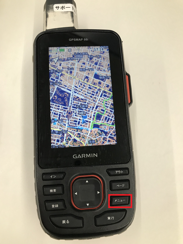 ペアリング：GPSMAP66i Bluetooth未接続ステータス・同期できない