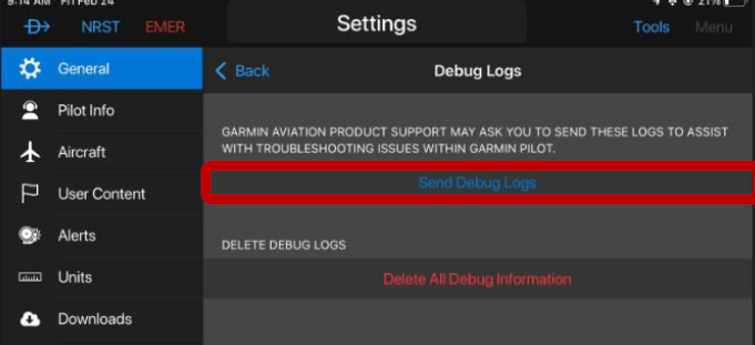 Garmin | United States | Aviation Support